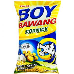 Boy Bawang Corn Snack Garlic Flavour – 100g
