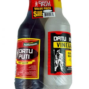 Datu Puti Value Pack (Soy Sauce /Vinegar) – 1L