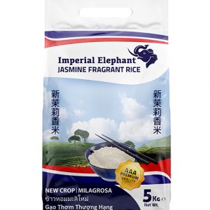 Imperial Elephant Jasmine Milagrosa Rice – 5Kg