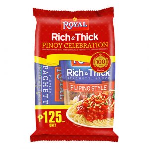 Royal Filipino Spaghetti & Sauce Celebration Value Pack – 1kg +900g